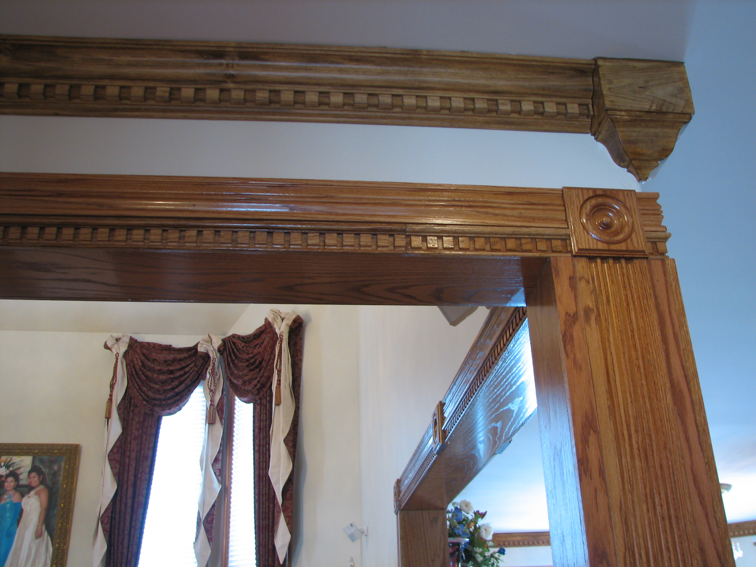 chicago palos park tinley park crestwood oak forest painting contractor wallpaper carpentry ceramic tile vinyl tile wood molding trim